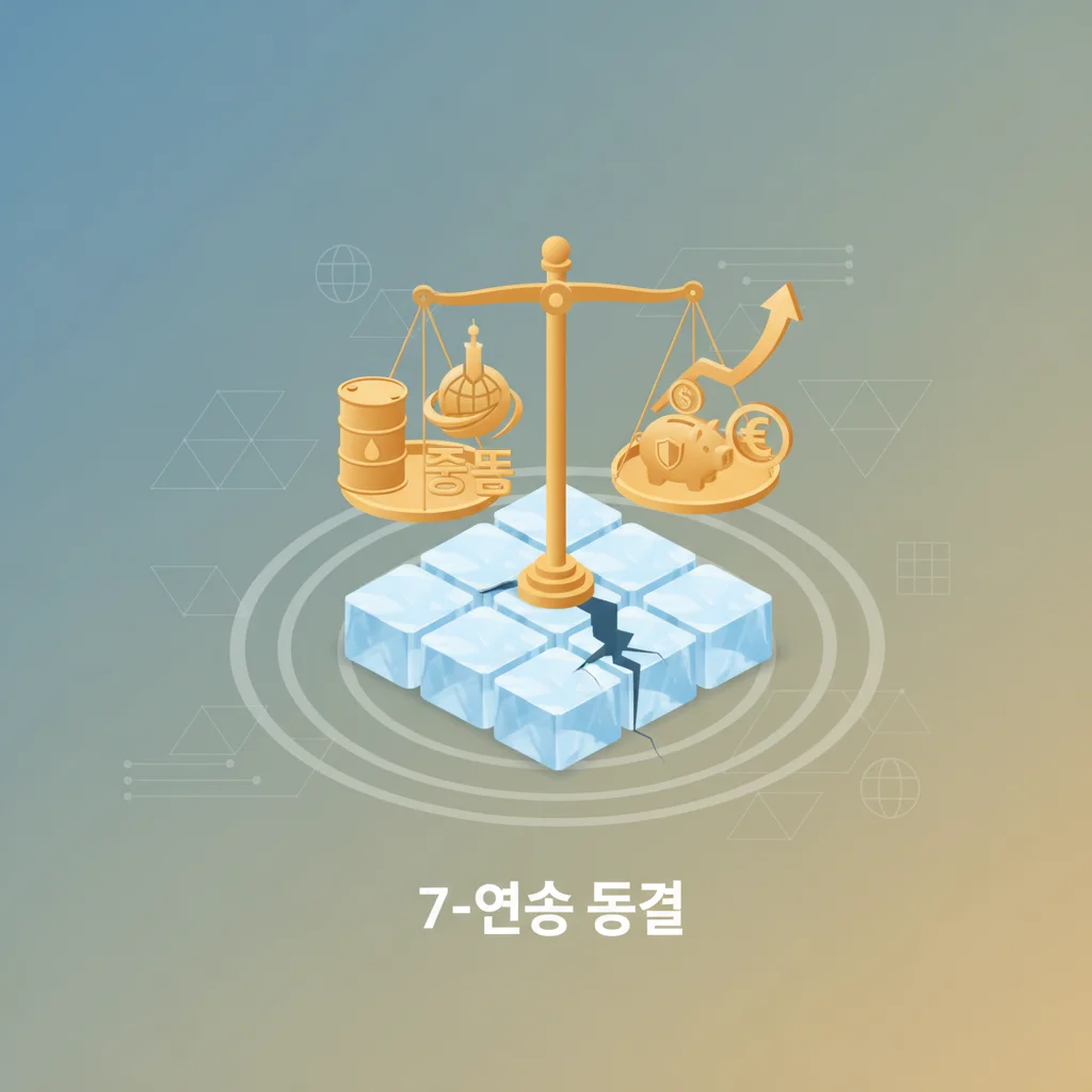 기준금리 7연속 동결, 과연 안정일까요? 중동, 환율, 유가가 흔드는 한국 경제, 당신은 준비됐나요?