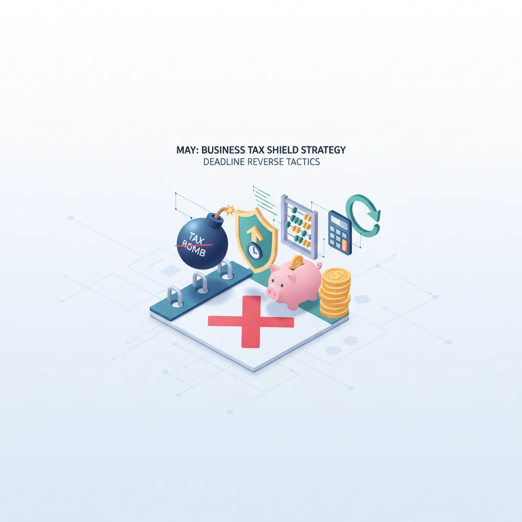 5월, 개인사업자의 숨겨진 세금폭탄 피하는 법: 마감일 역전략!