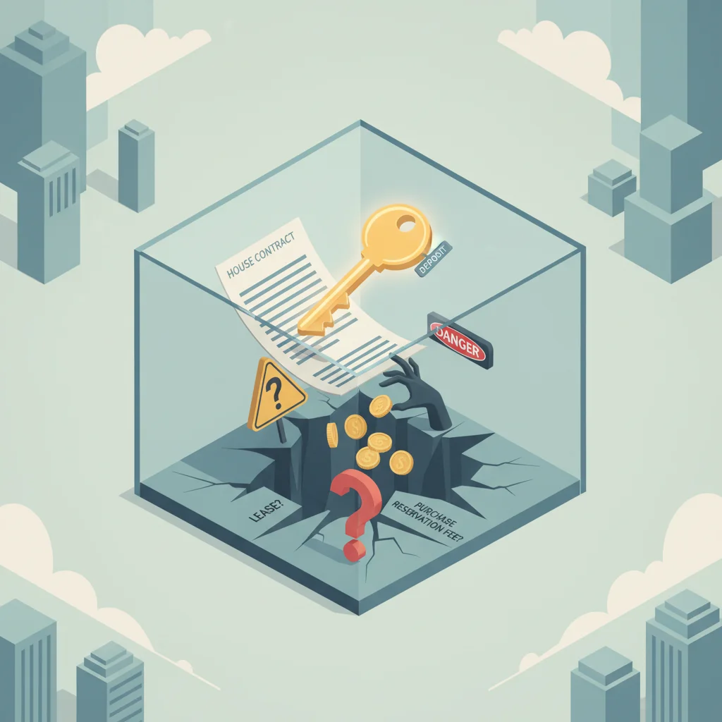 전세인 줄 알았는데… 당신의 보증금을 노리는 ‘매매예약금’의 위험천만한 진실은?